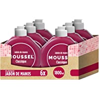 Los mejores  - Moussel - Jabón de manos- 300 ml - [Pack de 6]